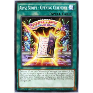 [Thẻ Yugioh] Abyss Script - Opening Ceremony |EN| Common