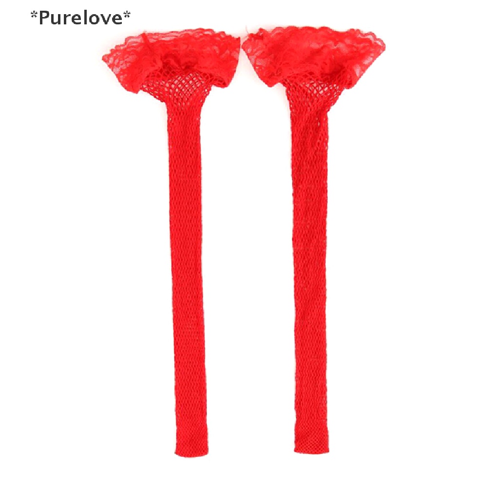 Vớ Lưới Dài Qua Gối Phối Ren Quyến Rũ Cho Nữ