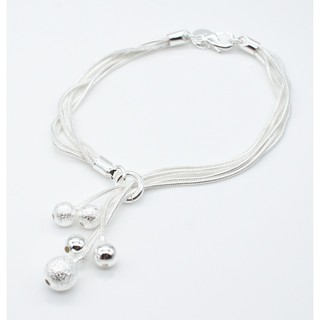 Vòng tay dây thừng nối nhẫn kiểu dáng cổ điển