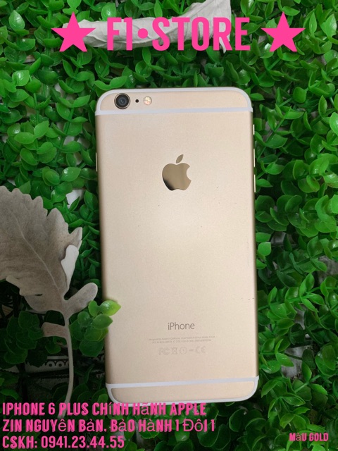 [Chính hãng] ĐIỆN THOẠI IPHONE 6 PLUS 16/64/128G LOCK & QTE ZIN 100%