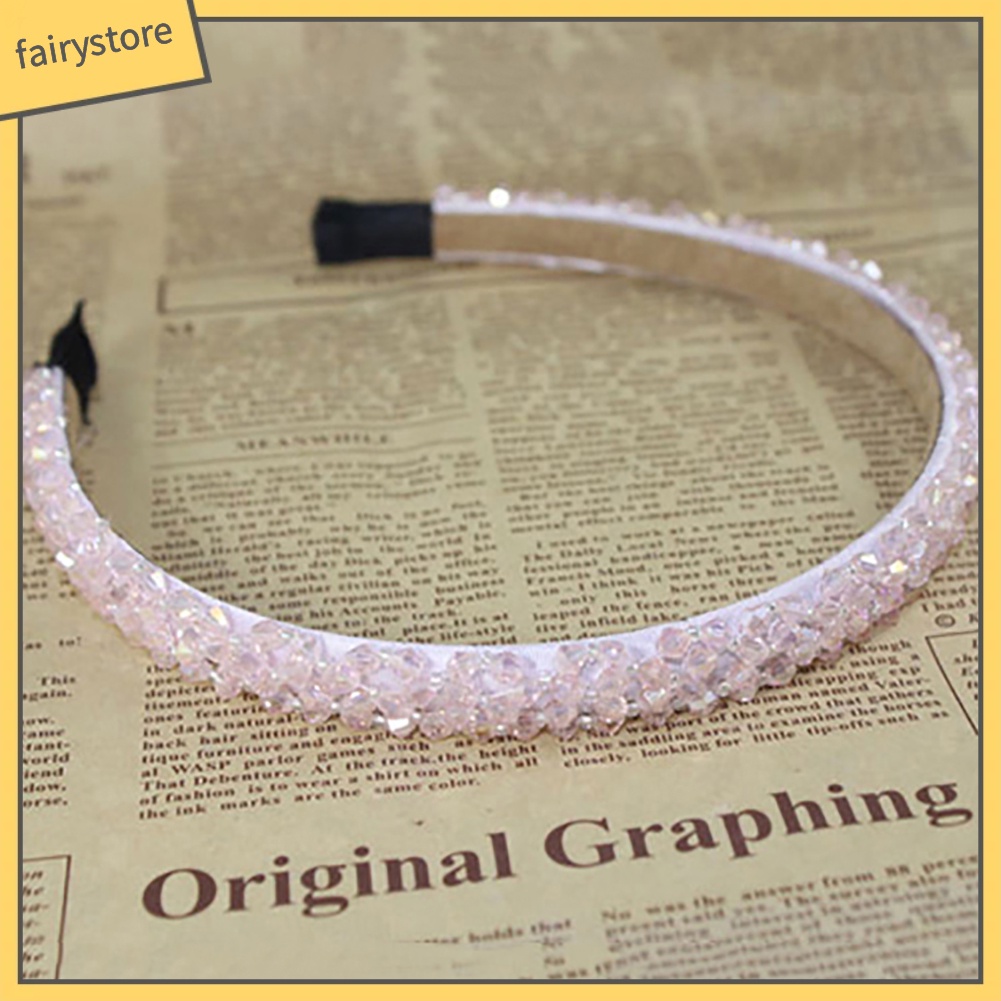 Băng đô đính đá thời trang cho nữ