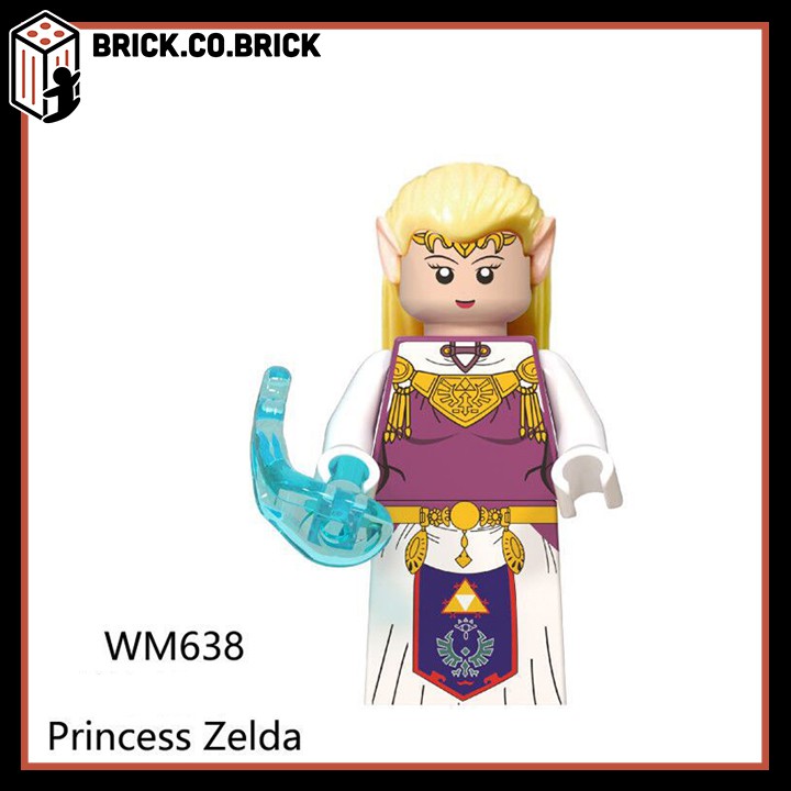 Đồ chơi lắp ráp minifigure và non lego mô hình lắp ghép Link trong game the Legend of Zelda WM6053