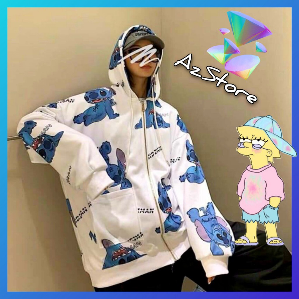 👫𝗟𝗼𝗮̣𝗶 𝗱𝗮̀𝘆🌿 áO Khoác Nỉ Hoodie 3D dây kéo Stick và Thỏ con Nam Nữ Hooide Mới | BigBuy360 - bigbuy360.vn