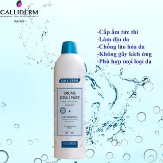 Xịt khoáng Pháp Calliderm 400ml