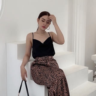  BBSTORE'S Áo Lụa Hai Dây Cổ  Đổ -TK04