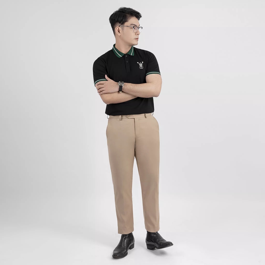 Áo thun nam,Áo Polo nam cổ bẻ vải Cá Sấu Cotton trẻ trung, nặng động