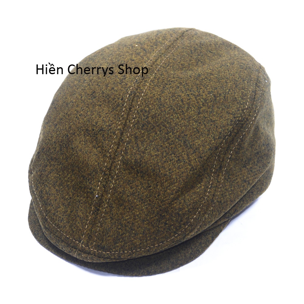 Nón mỏ vịt người lớn không có logo bít đuôi chất liệu Vải nỉ &amp; kaki bền và sành điêu.