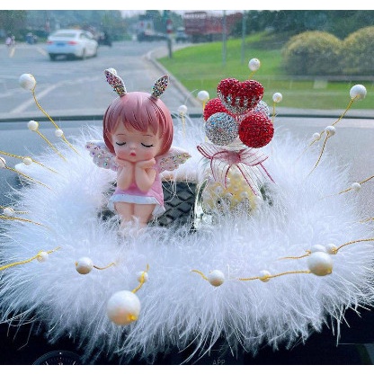 Trang trí taplo - Sét tượng thiên thần búp bê anne đặt bàn học bàn làm việc siêu xinh và dễ thương