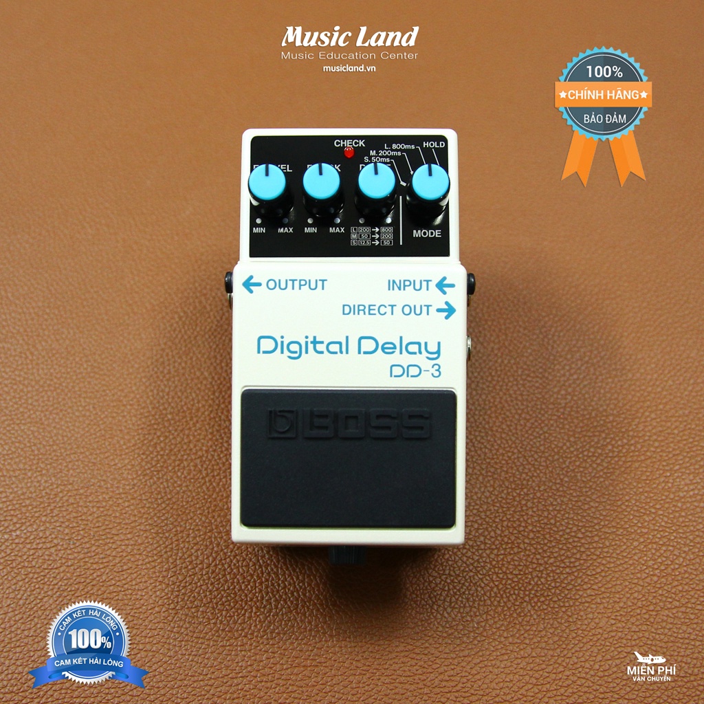 Phơ Guitar Điện Boss Digital Delay DD3 – Chính hãng