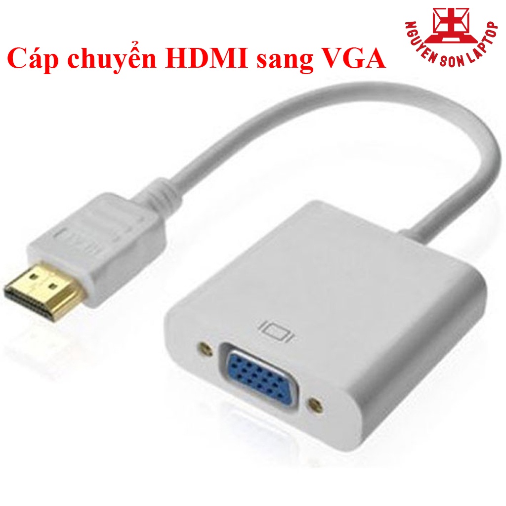 CÁP CHUYỂN ĐỔI HDMI RA VGA,CÁP HDMI - VGA (CHUYỂN HDMI RA VGA)