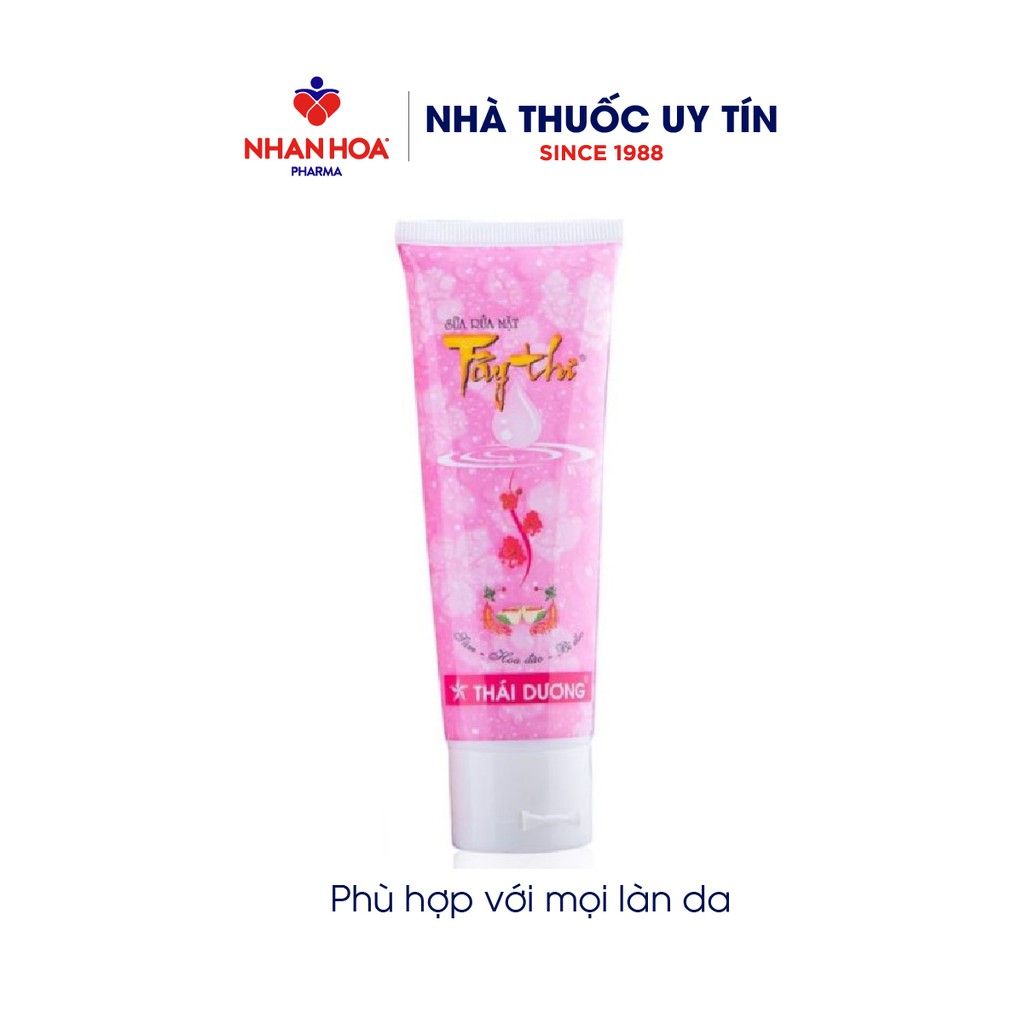 Sữa Rửa Mặt Làm Sạch Da, Ngừa Mụn Thái Dương Tây Thi tuýp 90g