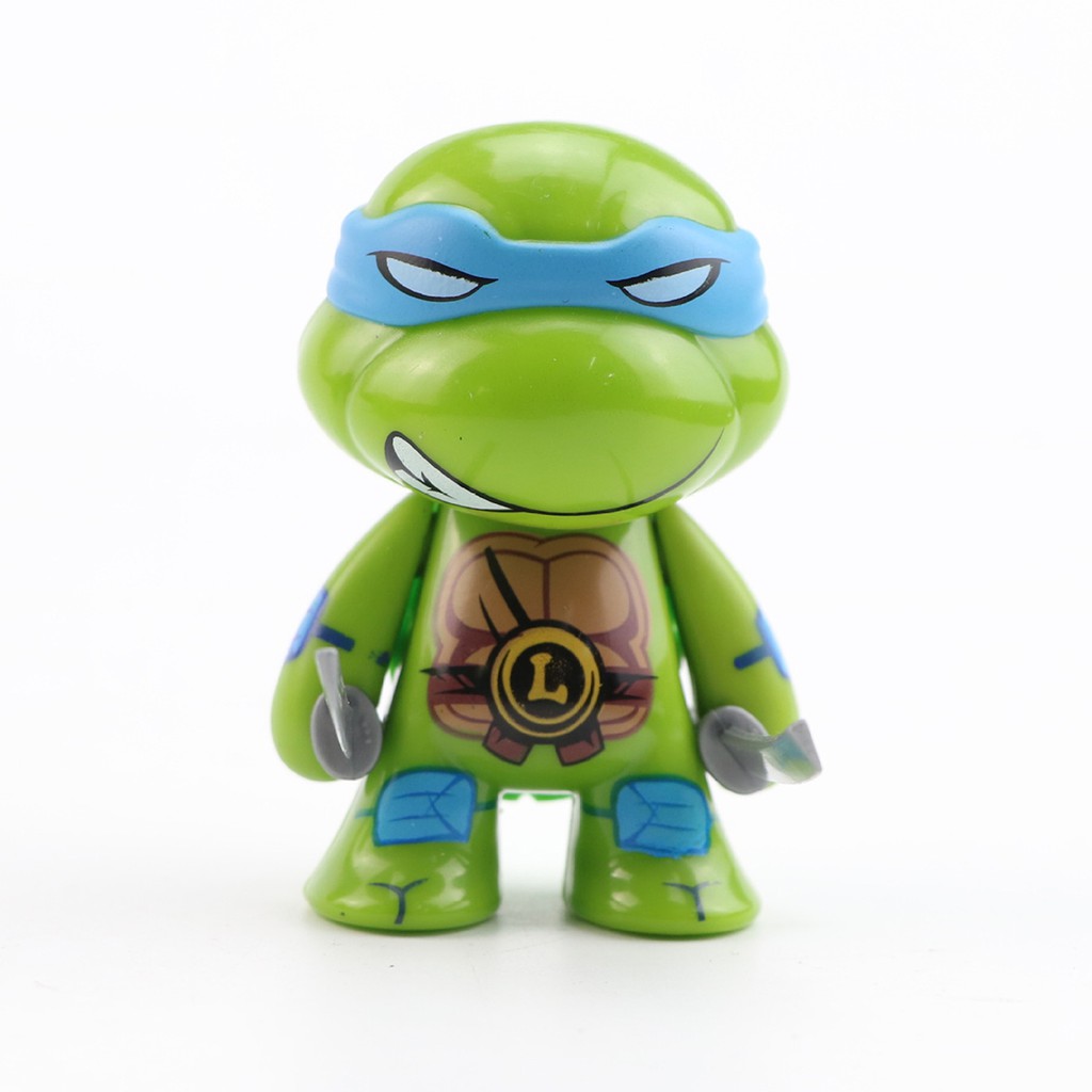 Đồ chơi mô hình Ninja Rùa cao 7 cm bằng nhựa có khớp trang trí tablo ô tô