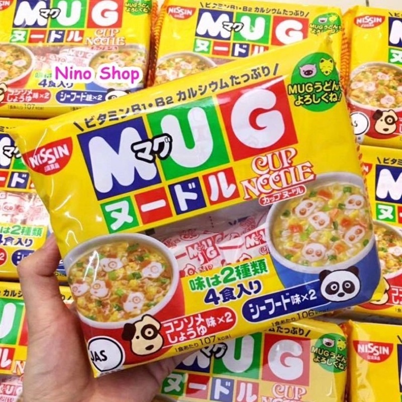 MÌ MUG ĂN LIỀN NHẬT BẢN CHO BÉ