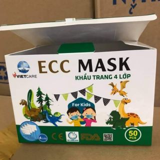 Combo 3 hộp khẩu trang y tế trẻ em