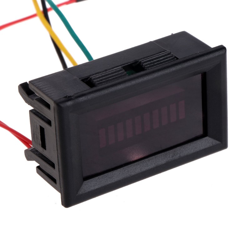 Đồng Hồ Đo Mức Dầu 12v Có Đèn Led Cho Xe Máy / Xe Hơi