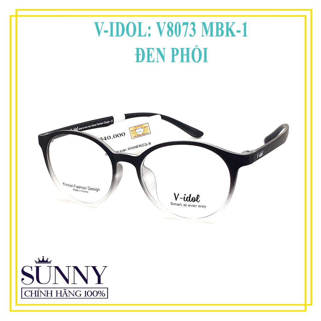 Gọng Kính Chính Hãng Vidol V8073 - 5 Màu Khác Nhau - Kèm Tem Thẻ Bảo Hành Toàn Quốc