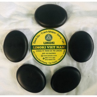 Bộ 5 Viên Đá Nóng Massage Hình Ovan