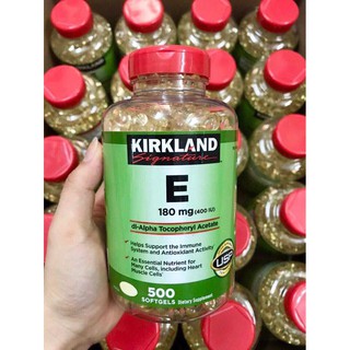 Vitamin E 400 IU 500 Viên Kirkland Của Mỹ, Date 2024