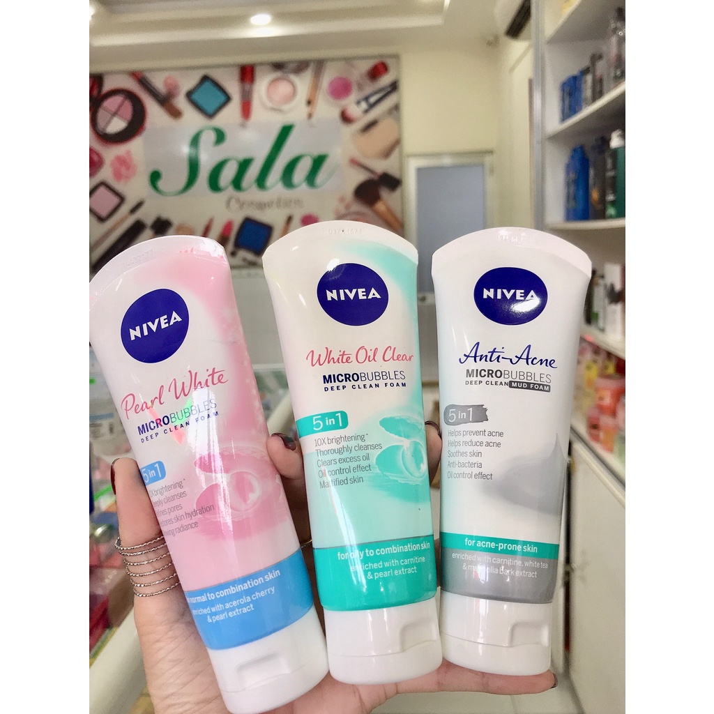 Sữa Rửa Mặt NIVEA 100g Nữ Tuýp