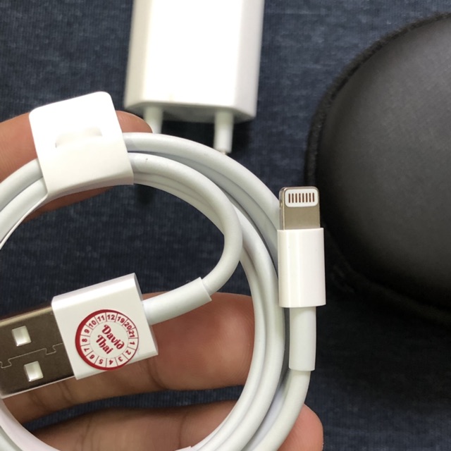 [CHÍNH HÃNG] BỘ SẠC DẸT IPHONE BÓC MÁY