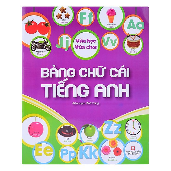 Sách - Vừa Học Vừa Chơi - Bảng Chữ Cái Tiếng Anh