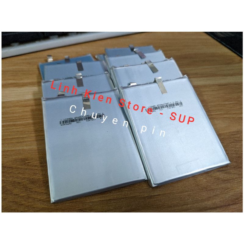 Cell pin 4040mah DIY Li-po Lishen 486079 dùng cho độ chế, thay thế các sản phẩm dùng pin