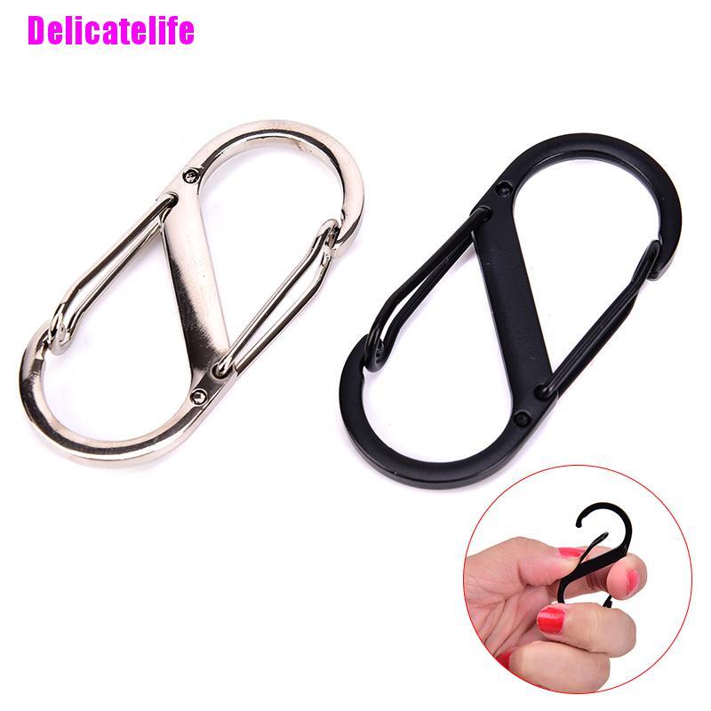 1 Móc Khóa Chữ S Đa Năng Bằng Thép Không Gỉ