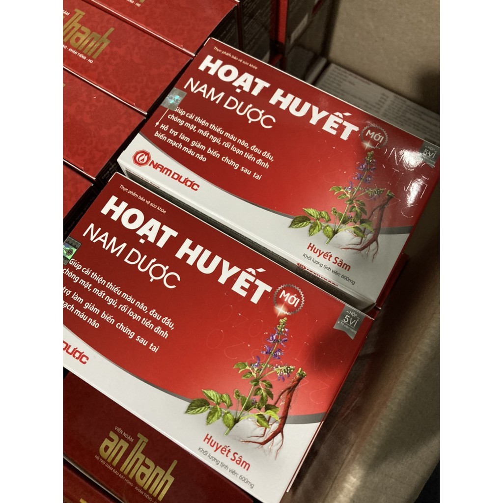 Hoạt huyết Nam Dược (hộp 50 viên) - cvspharmacy