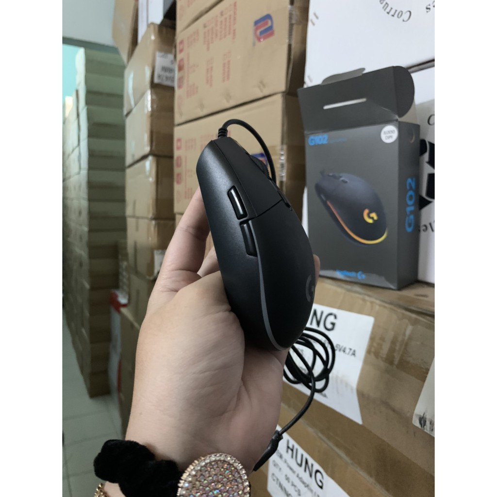 Chuột Logitech Có Dây G102 USB LED ( HÀNG CTY BH 6 THÁNG)