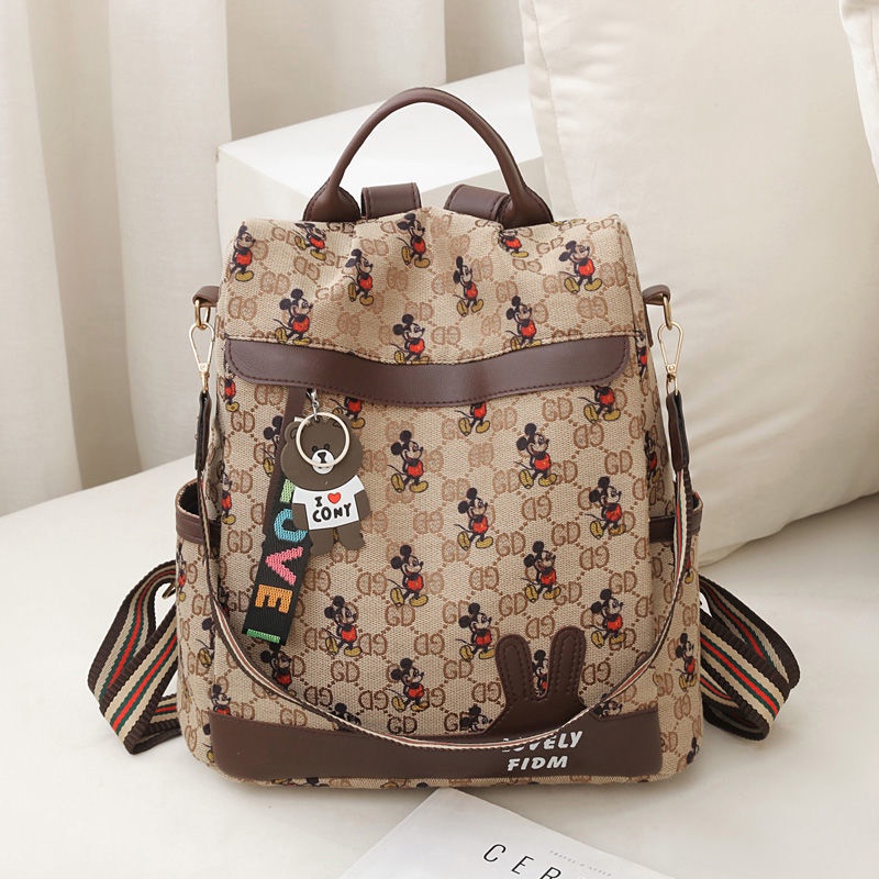 Balo du lịch IELGY vải oxford cỡ lớn chống trộm thời trang Hàn Quốc cho nữ