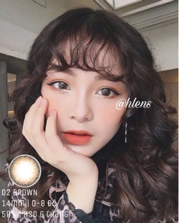 Kính áp tròng D2 BROWN ( DAILY BROWN )