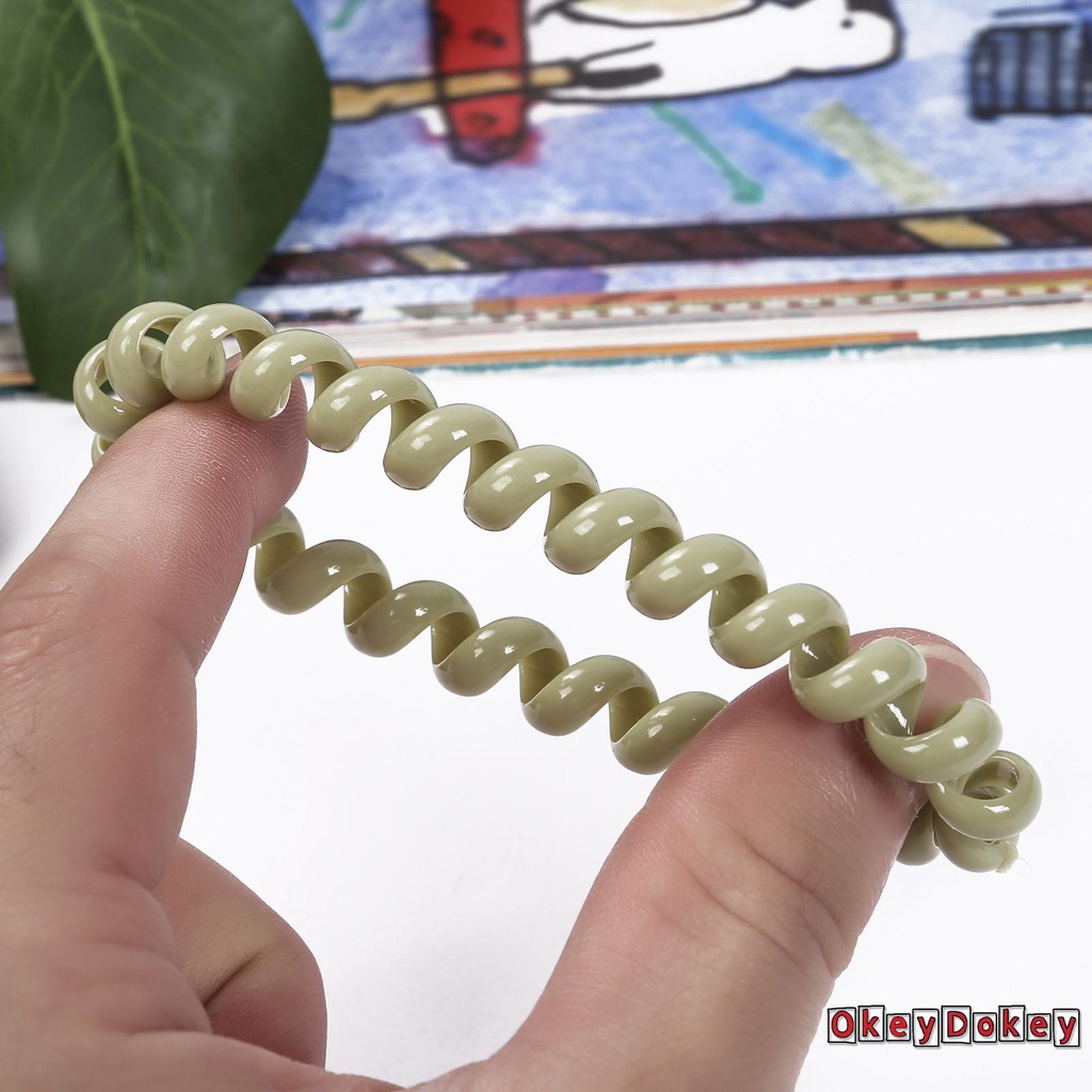 Dây Buộc Tóc Co Giãn Không Để Lại Dấu Vết Màu Trơn Cho Nữ