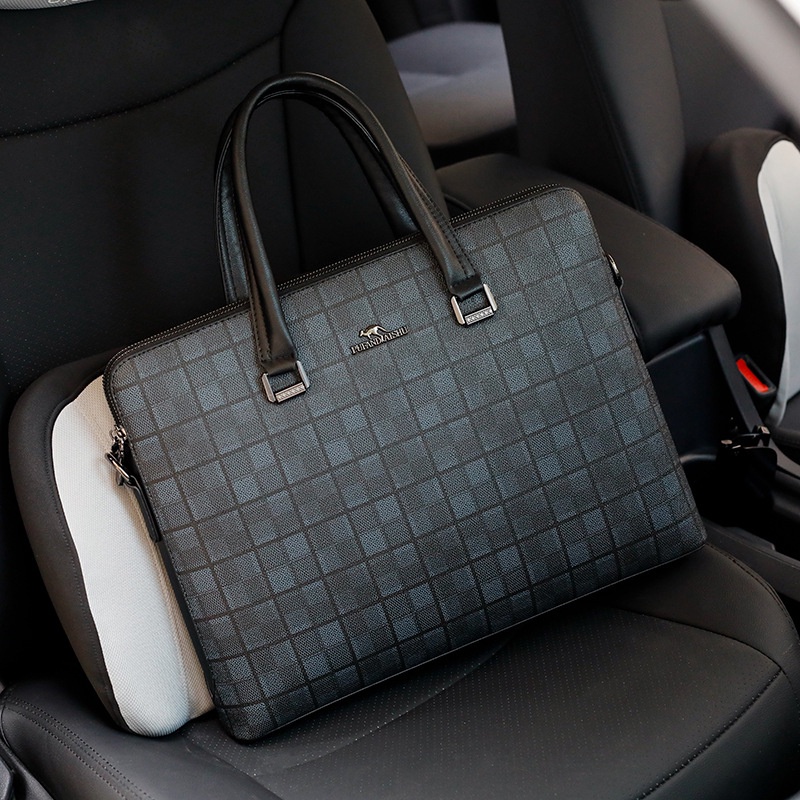 CẶP DA NAM, TÚI XÁCH NAM CÔNG SỞ CD053, HÀNG CAO CẤP, CHÍNH HÃNG PUFAN DAISHU, HỌA TIẾT MẠNG TINH THỂ HIỆN ĐẠI. | BigBuy360 - bigbuy360.vn