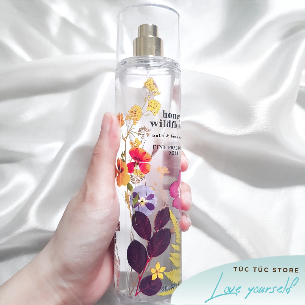 (Auth Mỹ) Full & 30ml - Honey Wildflower - Xịt Thơm Toàn Thân Bath & Body Works Body Mist | BigBuy360 - bigbuy360.vn