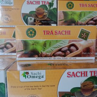 Hộp 20 gói trà túi lọc Sachi