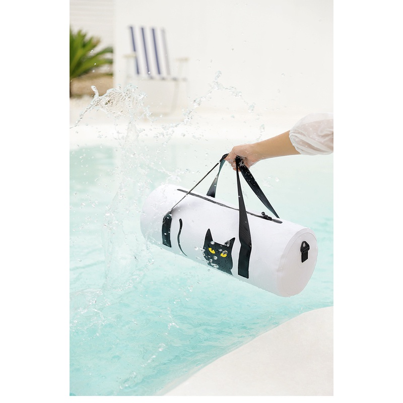 Túi Tote Du Lịch Đeo Vai Chia Ngăn Khô Và Ướt Tiện Lợi