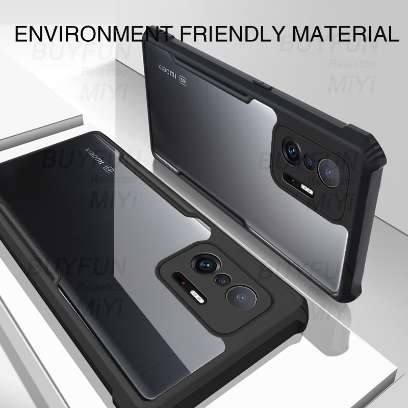Ốp lưng trong suốt cho điện thoại Xiaomi11T Xiaomi Mi 11T 11 T Pro T11