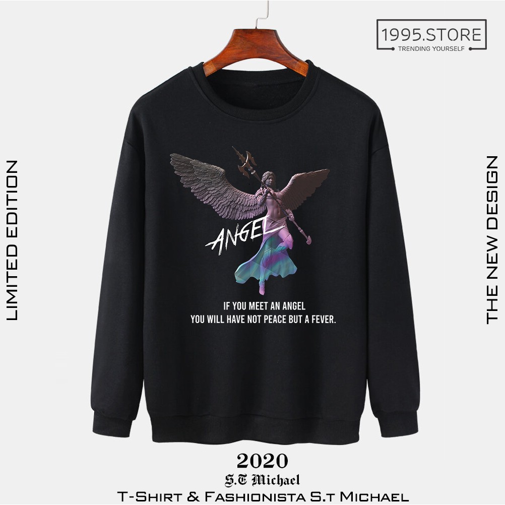 SIÊU PHẨM Áo SWEATER cotton cao cấp Fashionista S.t Michael Cổ Tròn dài tay SW23, 24