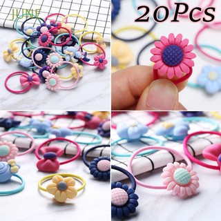 Gói 20 dây buộc tóc trẻ em túi zip