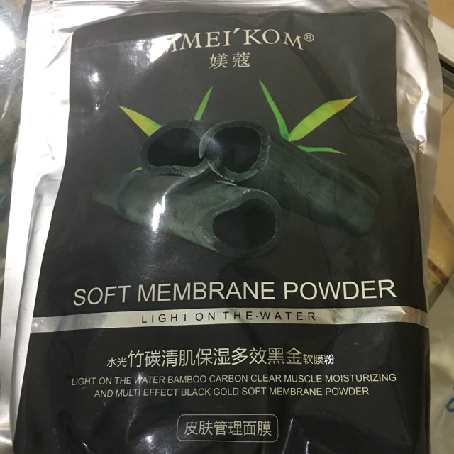 Mặt nạ than tre thải độc da ( Bột đắp mặt than tre)