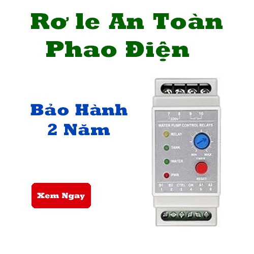 Rơ le an toàn cho phao điện STR10