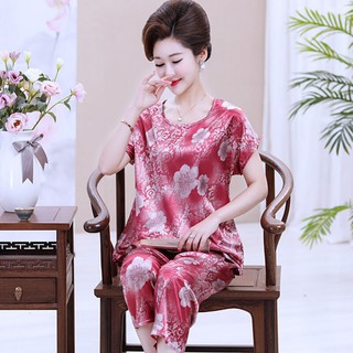 Đồ bộ Lụa satin mặc nhà sang trọng