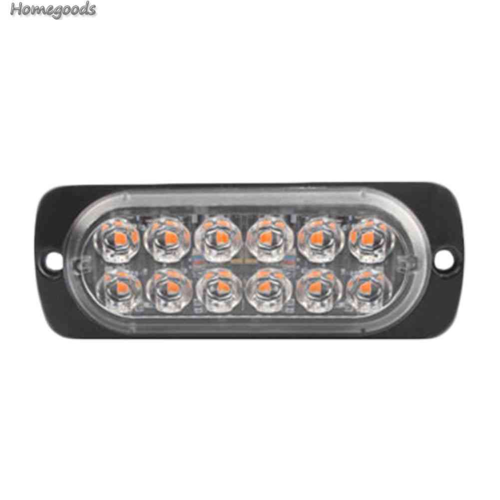 [88 Sale] Đèn Xi Nhan 12V 12 Bóng Led Trang Trí Hông Xe Tải