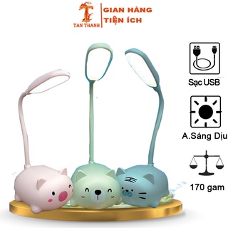Đèn học để bàn -Đèn học để bàn mini chống lóa mắt chống cận hình thú siêu dễ thương cho trẻ nhỏ thích thú học bài