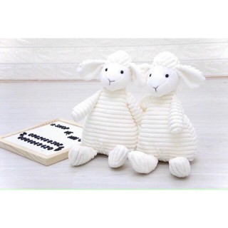 [Ảnh thật] Thú bông cừu trắng gấu xám thỏ trắng cho bé