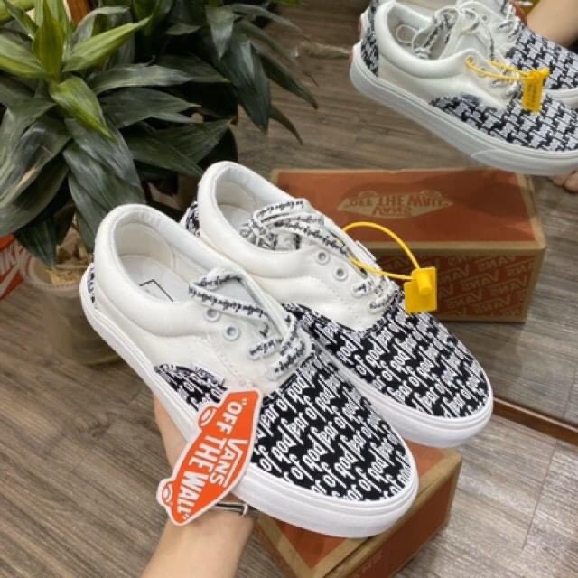 Giày van FOG buộc dây,full box bill giày thể thao bata van FOG classic nam nữ cao cấp chuẩn đẹp
