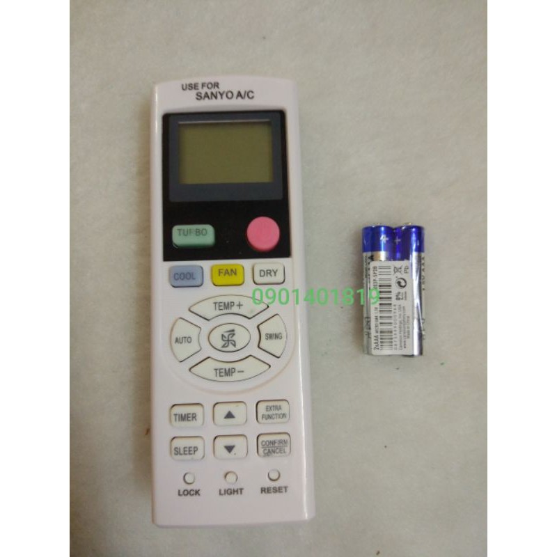 Điều Khiển Máy Lạnh Sanyo ( Hàng Đời Mới )