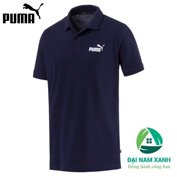 Áo Thun Polo Puma Essential Short Sleeve (màu Peacoat) - Hàng size châu Âu