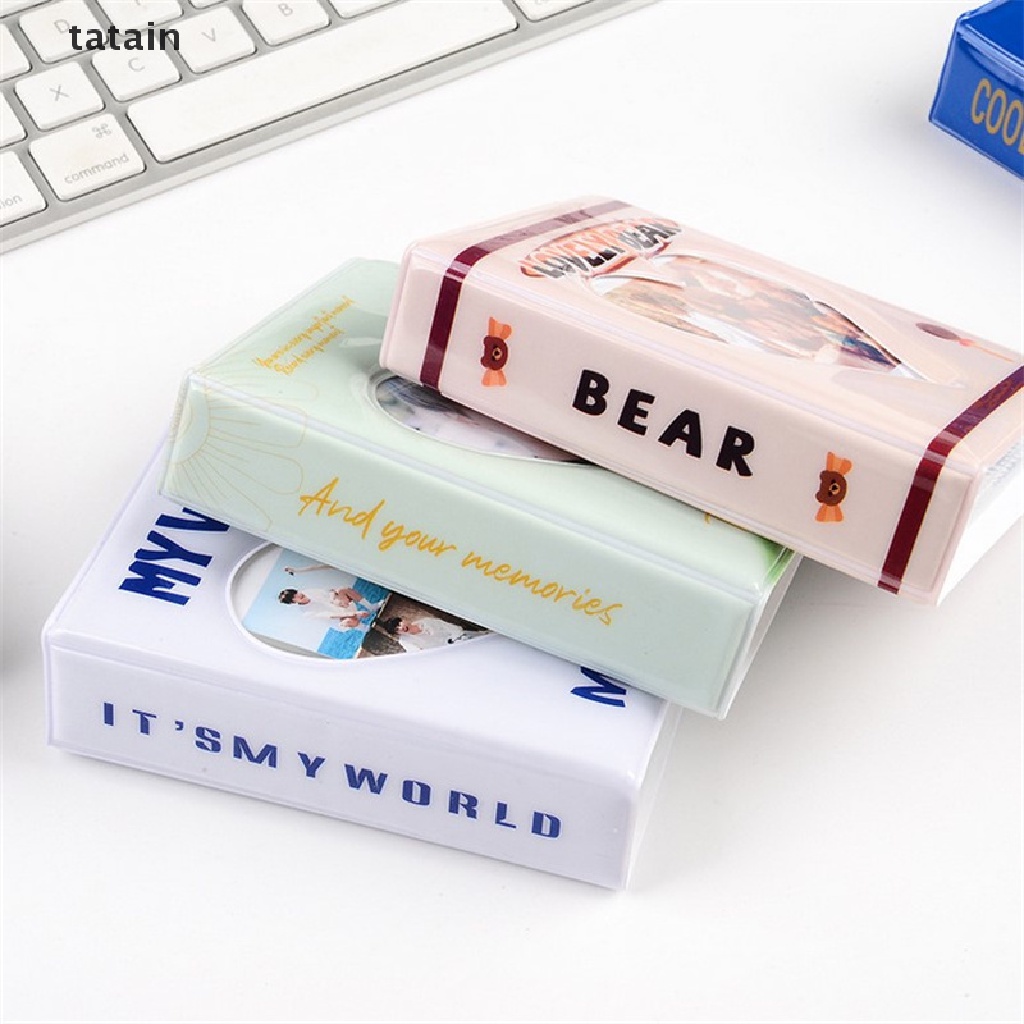 Album ảnh mini bộ sưu tập thẻ họa tiết ngôi sao hoạt hình khoét lỗ CVX