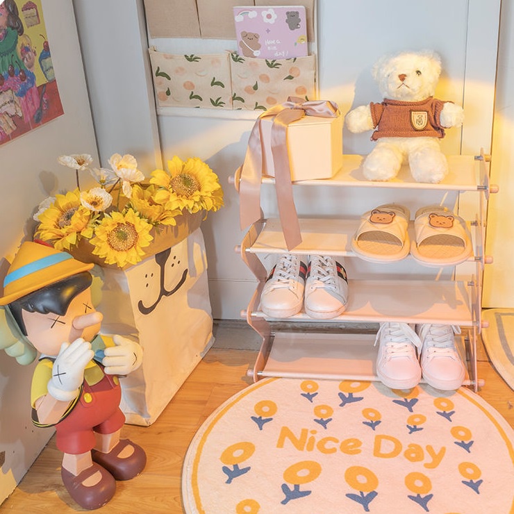 Kệ để giày, kệ chữ Z đựng giày dép dễ thương cute, sắp xếp giày dép gọn gàng, ngăn nắp và sạch 479
